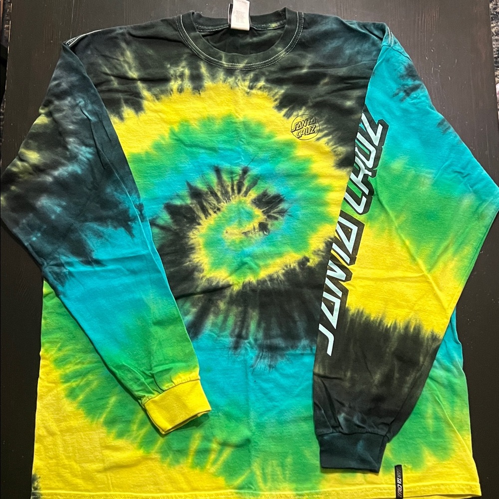 Santa Cruz Multicolor Tie-Dye Shirt